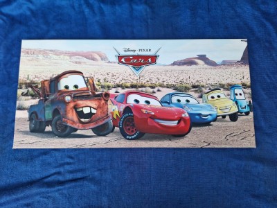 Tablou 33 x 70 cm Lightning McQueen Cars varianta 2 foto