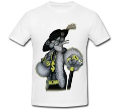 Tricou &amp;quot; Pantera roz gangster &amp;quot; foto