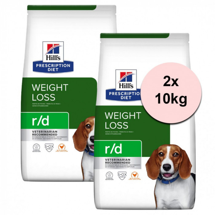 Hill&amp;#039;s Prescription Diet Canine r/d 2 x 10 kg