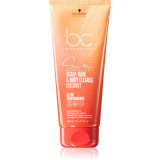 Schwarzkopf Professional BC Bonacure Sun Protect Scalp, Hair &amp; Body Cleanse șampon pentru par si corp 200 ml