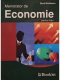 Savel Mihailescu - Memorator de economie pentru liceu