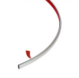 Banda ornament crom adeziva Carpoint - 8m x 6mm