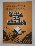Alexandru Mavro Doineanu Dincolo de timp / Cutia cu himere Versuri Carti cu autograf
