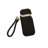 Husa flippy pentru iqos 2.4 plus, capac de protectie, anti soc si zgarieturi, full body, din plastic cu agatatoare, 11.5 x 5 x 2.3 cm, negru