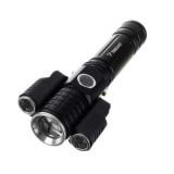 Lanterna aluminiu, LED T6 + CREE, 300 lm, zoom, USB, Trizand GartenVIP DiyLine, Isotrade