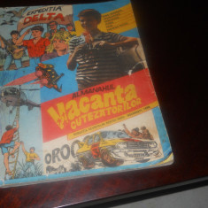 Almanahul Vacanța Cutezătorilor.Benzi desenate. 1989