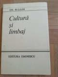 Cultura si limbaj - Gh. Bulgar