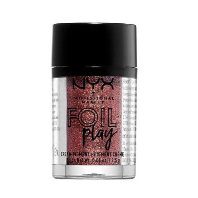 Pigment Fard Pleoape, NYX, Foil Play Cream Pigment, 12 Red Armor, 2.5 g foto