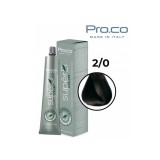 Vopsea de par profesionala fara amoniac 2/0 Pro.Co
