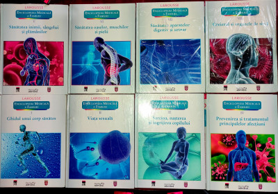 Larousse. Enciclopedia medicala a familiei (8 volume) foto