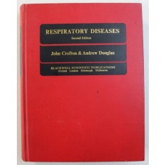 RESPIRATORY DISEASE , SECOND EDITION by JOHN CROFTON and ANDREW DOUGLAS , 1975