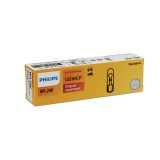 Set 10 Becuri Auto Philips W1.2W 12V Fara Soclu, Iluminare Interior Exterior, Fiabile si Durabile