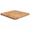 VidaXL Blat masă pătrat maro deschis 40x40x2,5cm lemn stejar tratat 343028