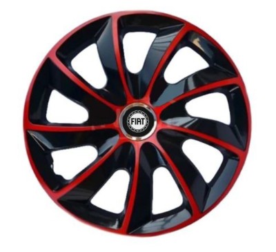 Set 4 capace roti Extra Stig Red R17 pentru gama auto Fiat foto