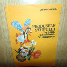 PRODUSELE STUPULUI HRANA,SANATATE,FRUMUSETE-APIMONDIA ANUL 1989