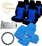 Summer Box&ndash;ALBASTRU&ndash;Huse auto scaune+Covorase auto+Husa volan+Parasolar