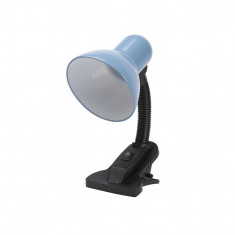 Lampa Birou Clip Bleu 1xE27 60W