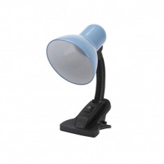 Lampa Birou Clip Bleu 1xE27 60W foto