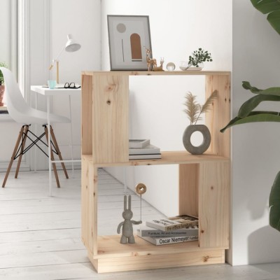 vidaXL Bibliotecă/Separator cameră, 51x25x70 cm lemn masiv pin foto
