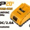 Incarcator rapid 20VDC/2.0A, MP20V, Tolsen