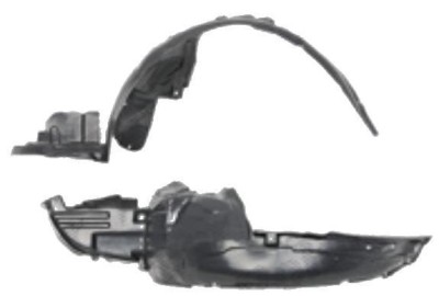 Carenaj roata Subaru Impreza (Gd/Gg), 10.2005-09.2007, partea Stanga, Fata, 59110FE151, 7214FL1T Modelul SEDAN foto