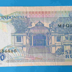 Bancnota veche Indonezia 1000 Rupiah 1987