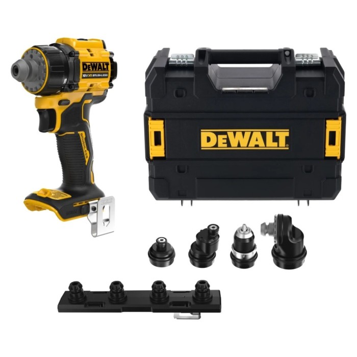 18V XR BRUSHLESS MULTIHEAD DRILL HardWork ToolsRange