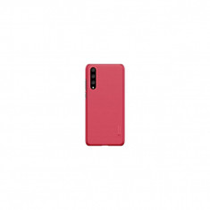 Husa Huawei P20 Pro + Folie Protectie-Nillkin Frosted Shield Rosu foto