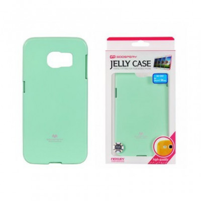 Husa Mercury Jelly Samsung G928 Galaxy S6 Edge+ Mint Blister foto