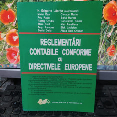 Reglementări contabile conforme cu directivele europene Grigore-Lăcrița 2008 109