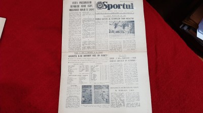 Ziar Sportul 31 10 1977 foto
