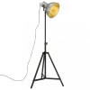 Lampă de podea 25 W, argintiu vintage, 61x61x90/150 cm, E27
