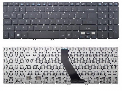 Tastatura laptop noua ACER M5-581G M5-581T V5-571 V5-531 Black Oem (For Win8) US foto