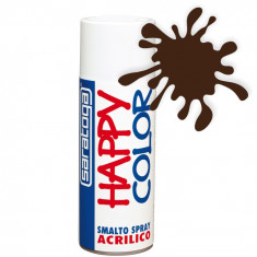 Spray vopsea Tabac HappyColor Acrilic, 400ml Kft Auto