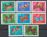 Ungaria 1969 Mi 2494/501 MNH - Fluturi