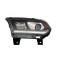 Far DODGE DURANGO, 2014-2015, partea Stanga, Taiwan, cu &amp;quot;lumina timp de zi&amp;quot; tip LED; Tip=USA; HiR2+PY27/7W; manual; negru; halogen