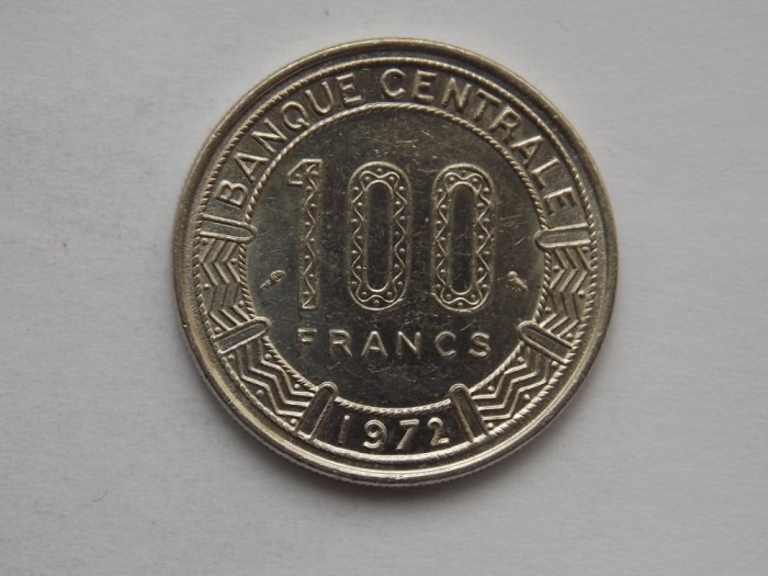 100 FRANCS 1972 CAMERUN