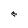 Suport Coliere Plastic TSY Cable 23x16x10mm Negru, Prindere cu Surub, 100 Bucati