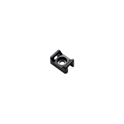 Suport plastic prindere coliere, NEGRU, 15x10x7 mm, 100 buc TAC-1-B foto