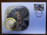 Togo - broasca testoasa - FDC cu medalie, fauna wwf