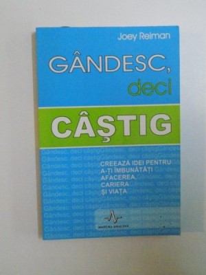 GANDESC, DECI CASTIG, de JOEY REIMAN, 2011 foto