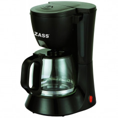 Cafetiera Zass, 600 W, 0.6 l, 6 cesti, sistem anti-picurare, negru foto