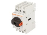 Separator-&icirc;ntrerupător 40A, Poli 3, pentru șină DIN, cu șurub