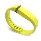 Bratara TPU pentru Fitbit Flex-Mărime L-Culoare Galben