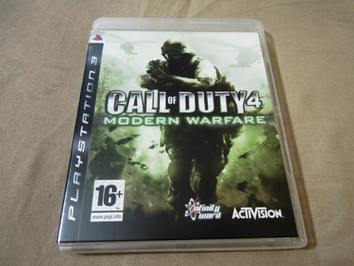 Call of Duty 4 Modern Warfare, PS3, original