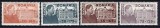 Romania 1945 - Lp 166 - FUNDATIA CAROL I - serie - MNH, Nestampilat