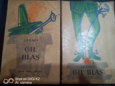 Gil Blas I-II-Alain Rene Lesage foto
