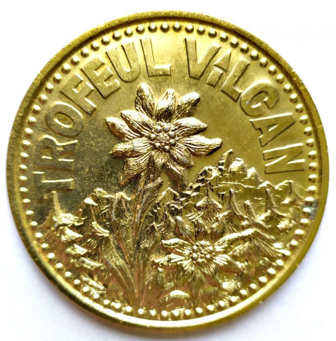 MEDALIE TROFEUL VILCAN UZINA PREP CARBUNELUI COROESTI TURISM ALPIN PREMIUL 3