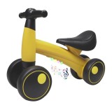 Bicicleta fara pedale, 4 roti, tricicleta luminite LED si muzica, 1-3 ani, ProCart