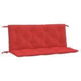 Cumpara ieftin Perne banca de gradina 2buc., rosu, 120x50x7cm, tesatura oxford